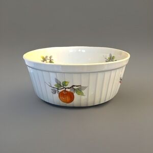 Andrea By Sadek Cookware Fruit Pattern 7333 Oven To Table Casserole Dish
